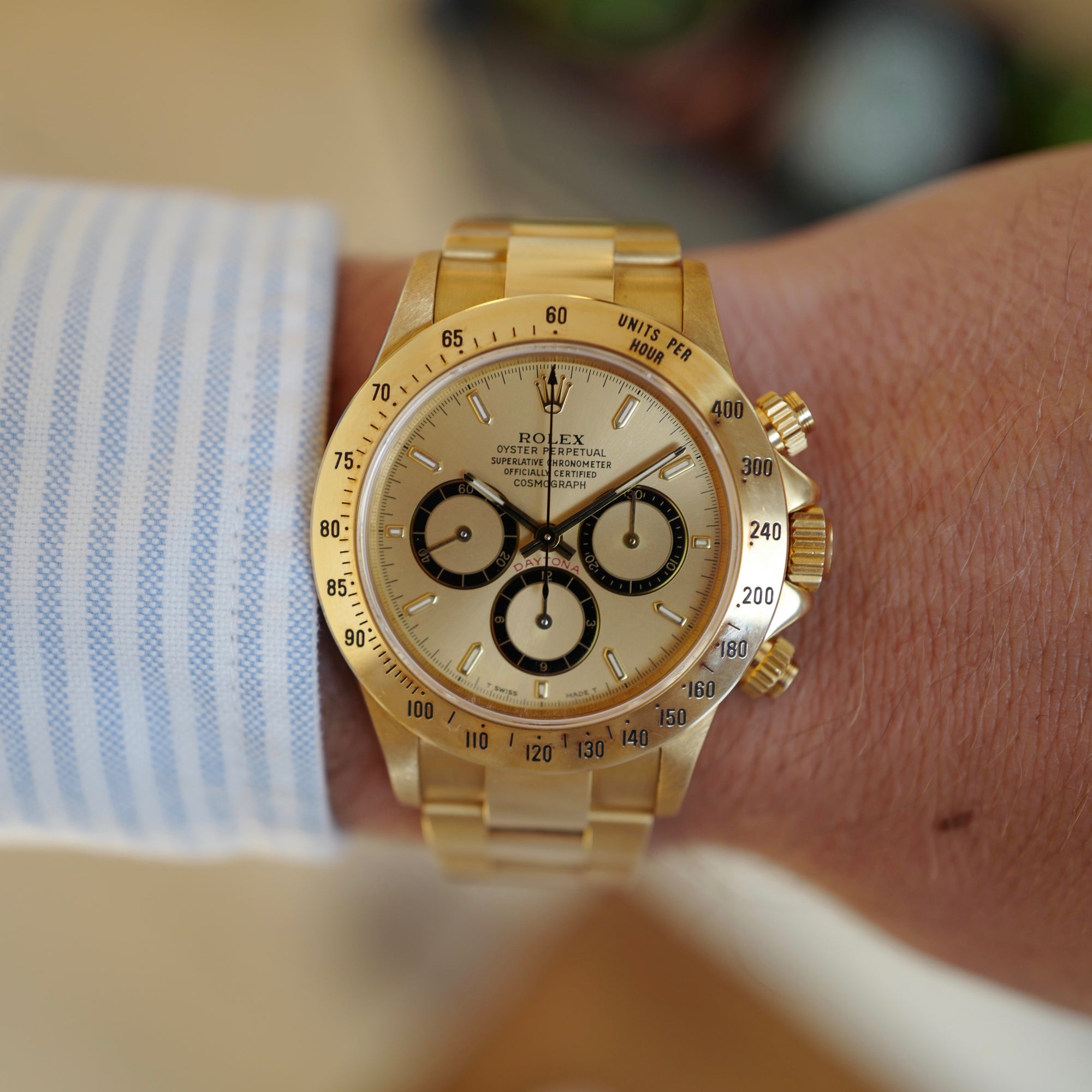 Featured Watch: NOS Rolex Zenith Daytona, ref. 16528