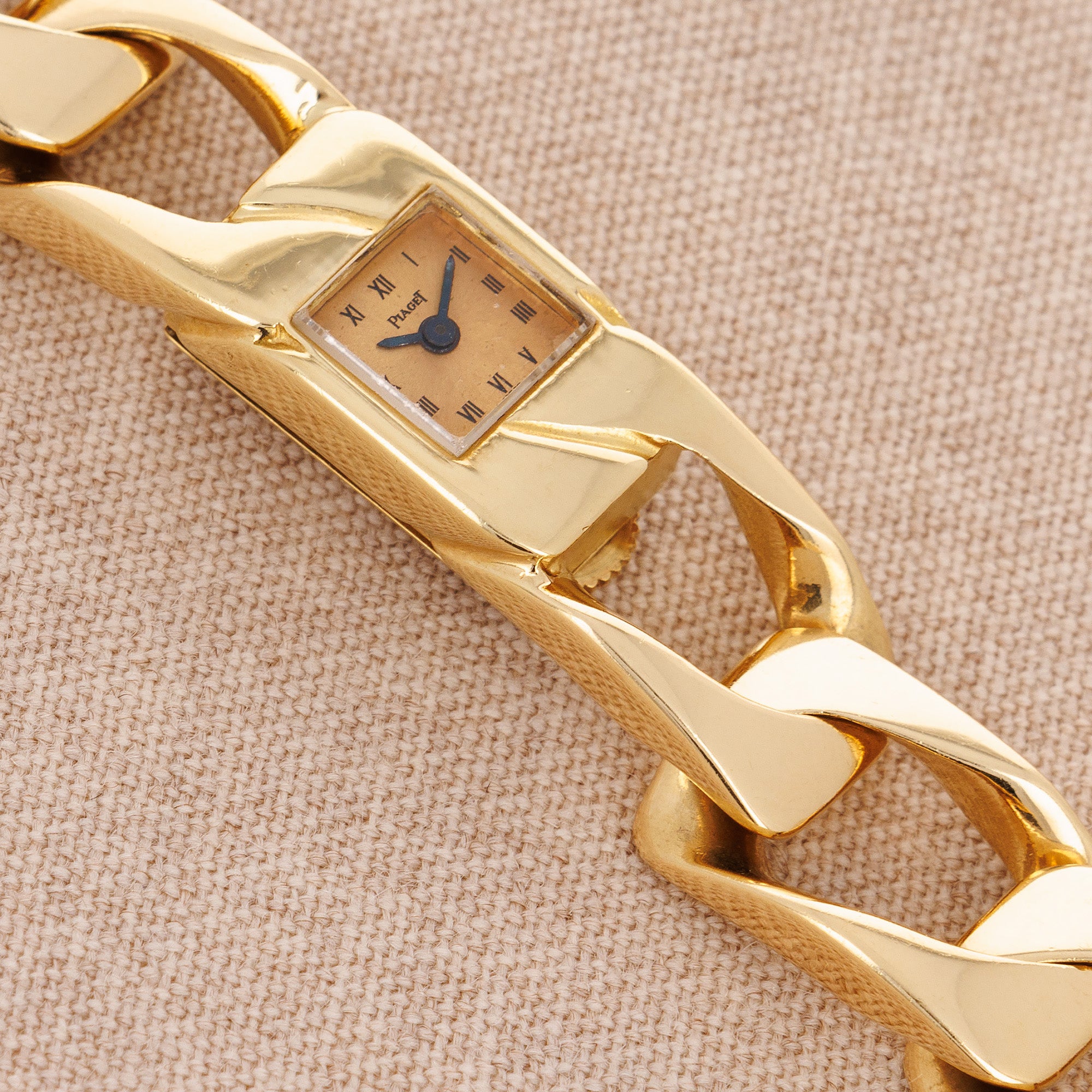 Piaget Yellow Gold Link Bracelet Watch Ref. 1001