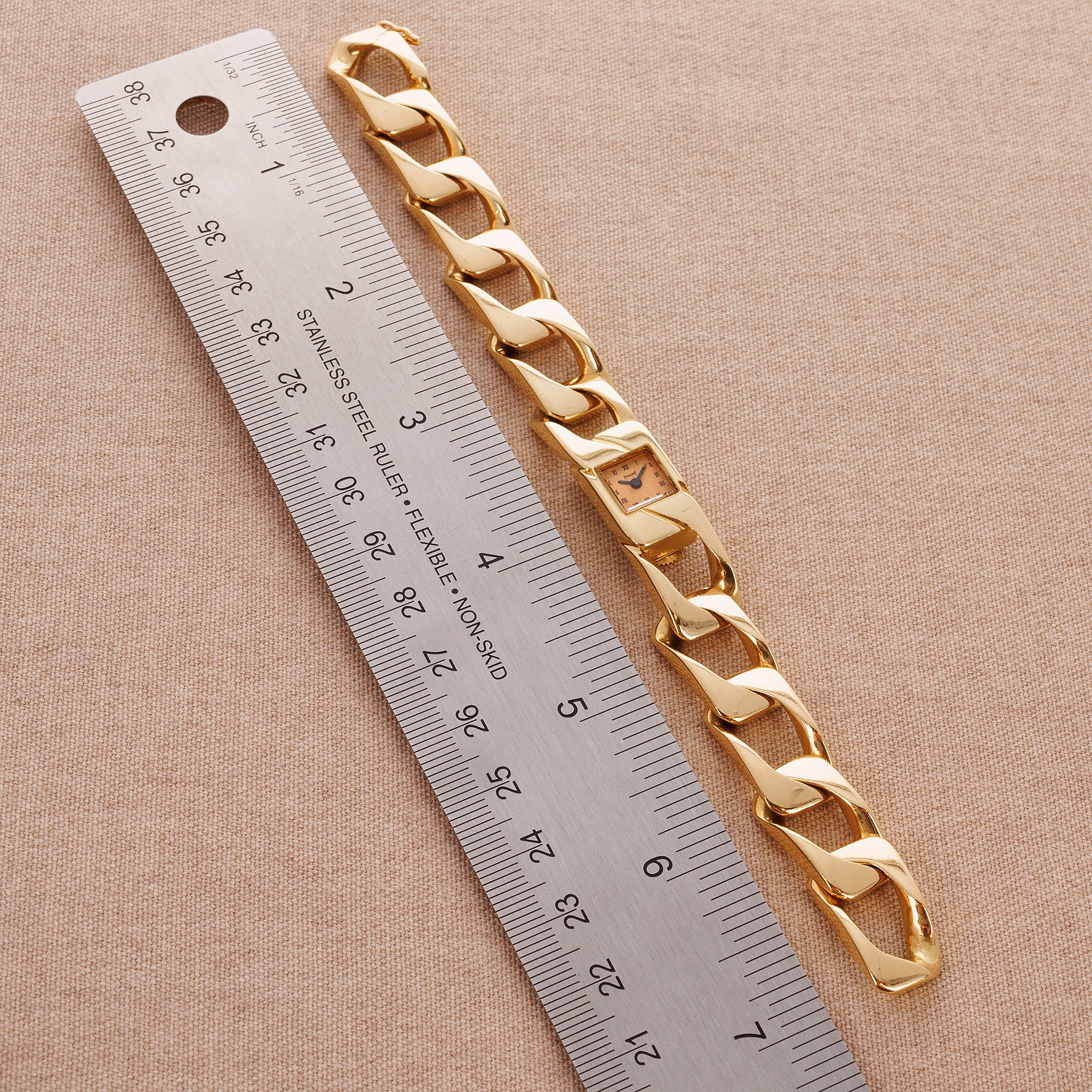 Piaget Yellow Gold Link Bracelet Watch Ref. 1001