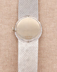 Piaget Ladies White Gold Lapis Diamond Bracelet Watch
