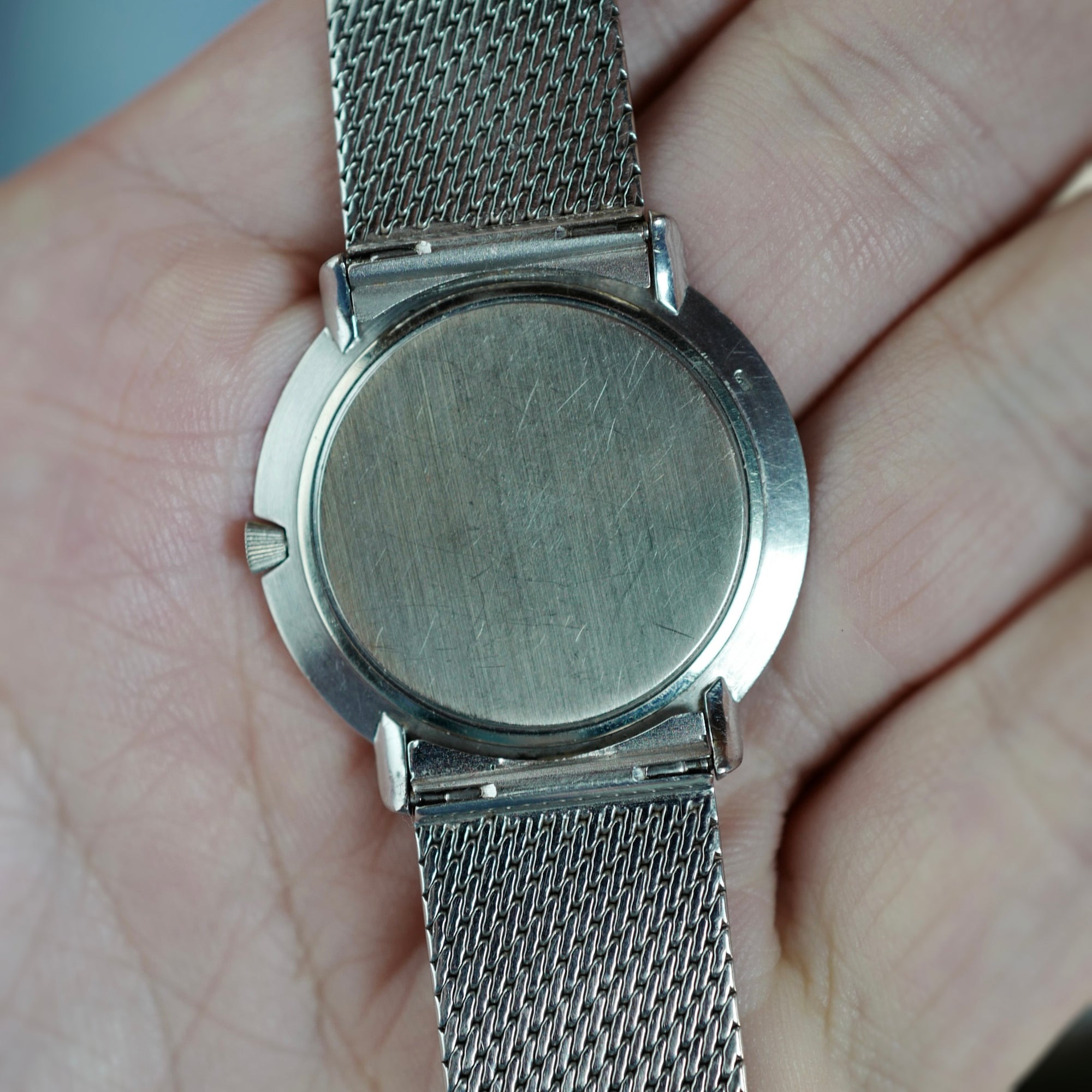 Vintage Vacheron Constantin White Gold Diamond Watch