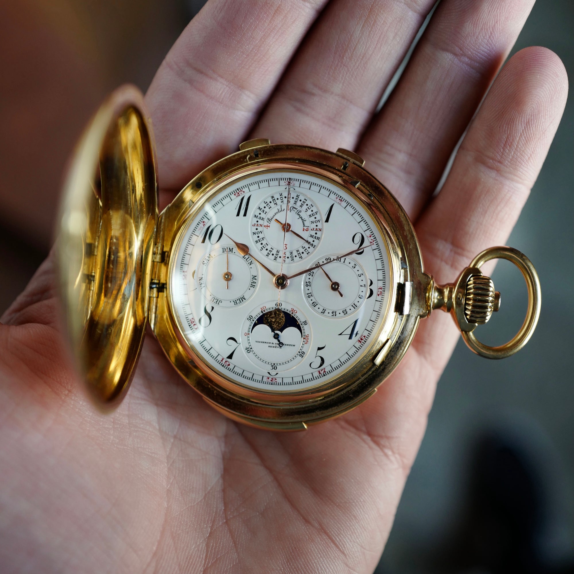 Vacheron Constantin - Vacheron Constantin Yellow Gold Grand Complication Pocket Watch (NEW ARRIVAL) - The Keystone Watches