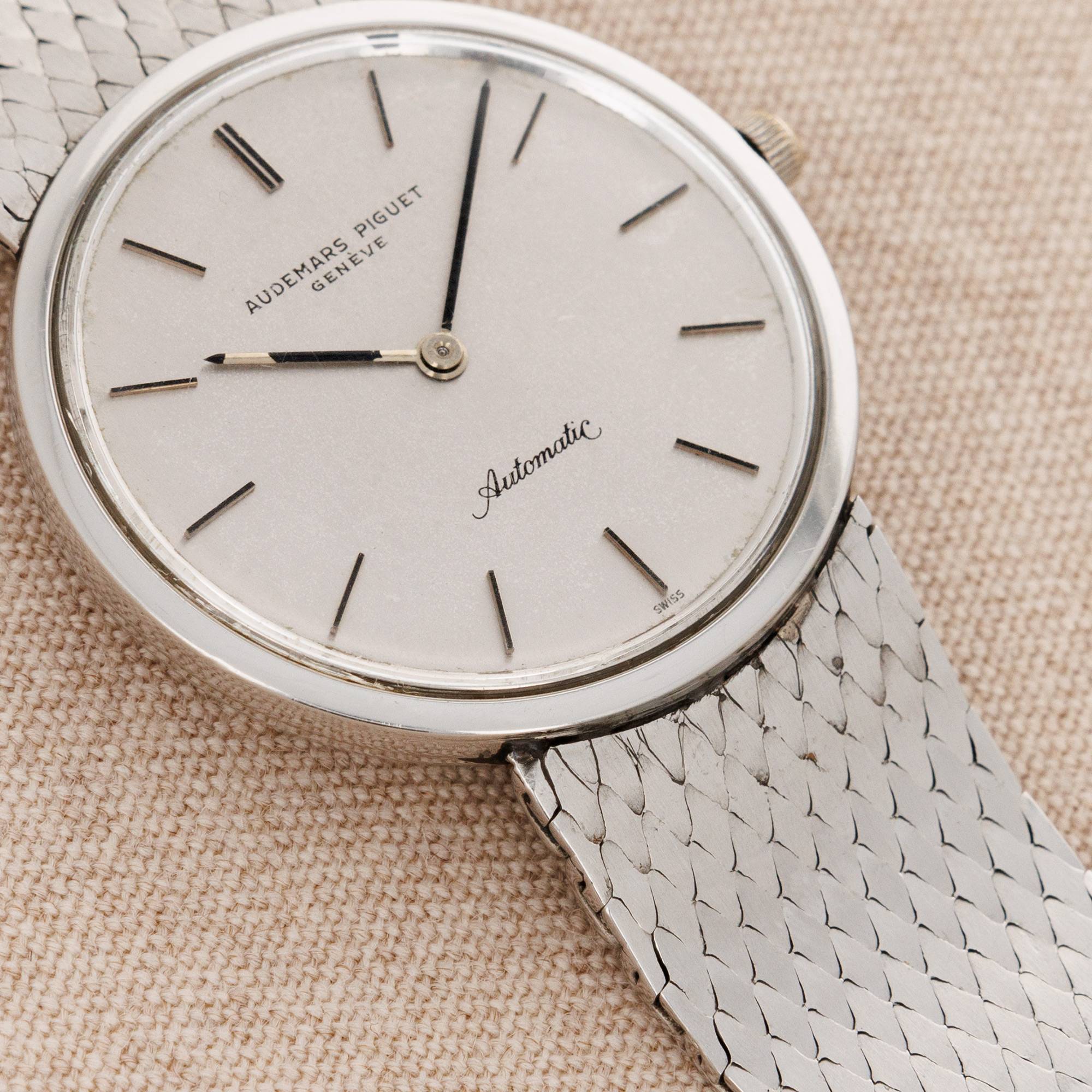Audemars Piguet - Audemars Piguet Steel Automatic Bracelet Watch - The Keystone Watches
