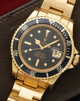 Rolex Yellow Gold Submariner Watch Ref. 1680
