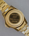 Rolex Yellow Gold Submariner Watch Ref. 1680