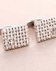 Vacheron Constantin Platinum and 18K White Gold Cufflinks (Objet)