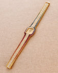 Rolex Yellow Gold Rainbow Diamond & Sapphire Cellini Watch (Private Sale)