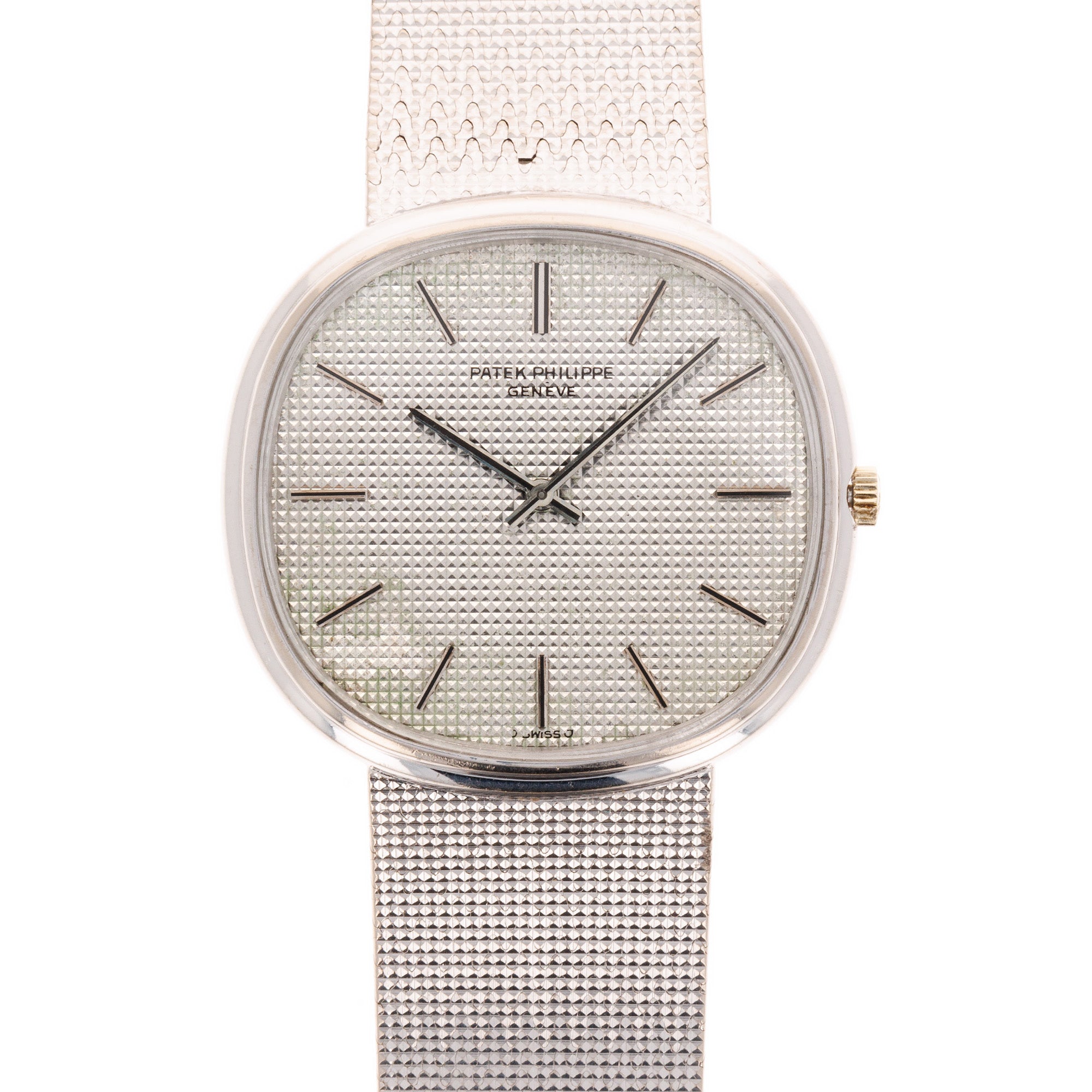 Patek Philippe White Gold Golden Ellipse on Bracelet Ref. 3739/1