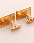 Patek Philippe 18K Yellow Gold Lapis Cufflinks, 1960s (Objet)