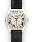 Cartier White Gold Tortue Minute Repeater Watch