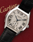 Cartier White Gold Tortue Minute Repeater Watch