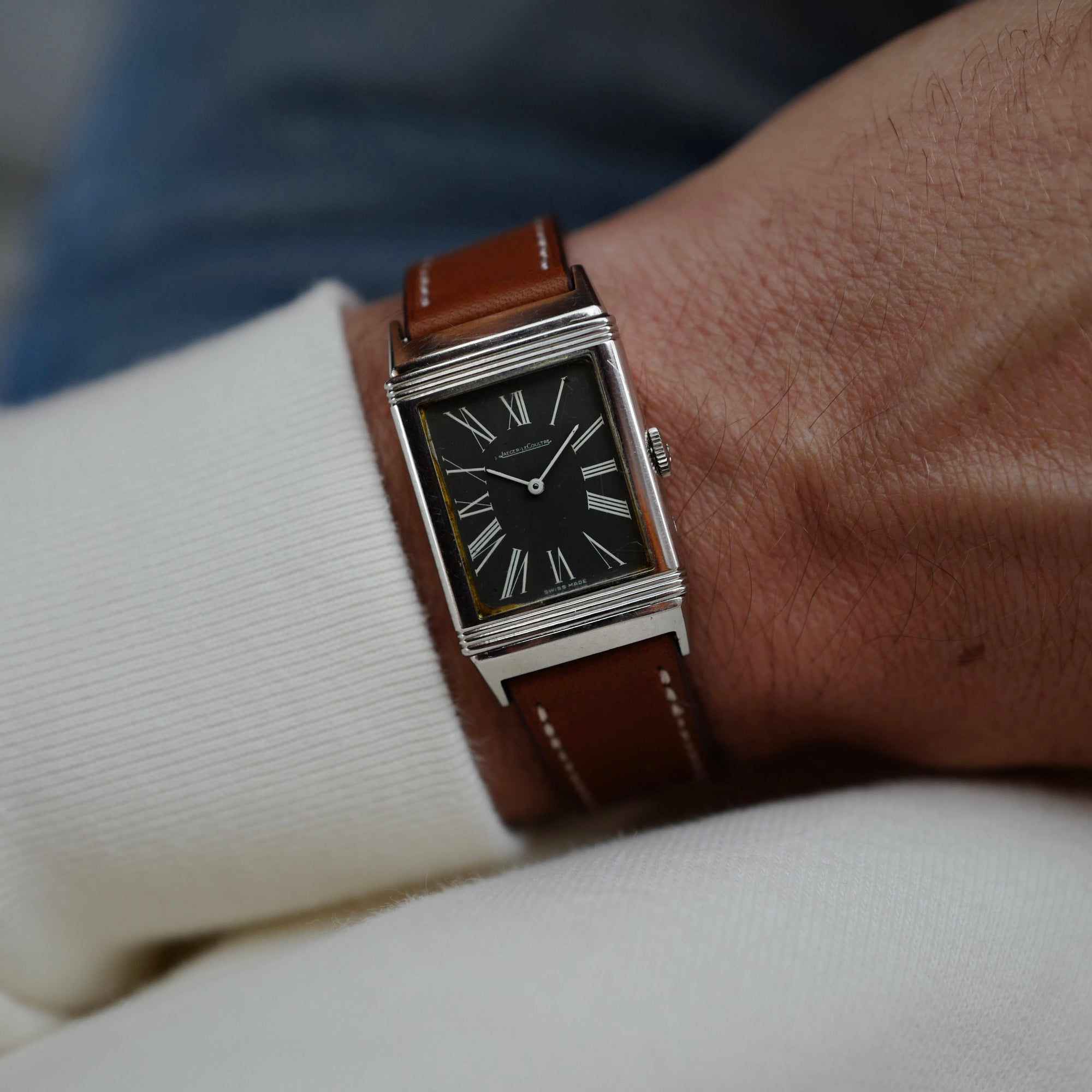 Jaeger LeCoultre Steel Corvo Reverso