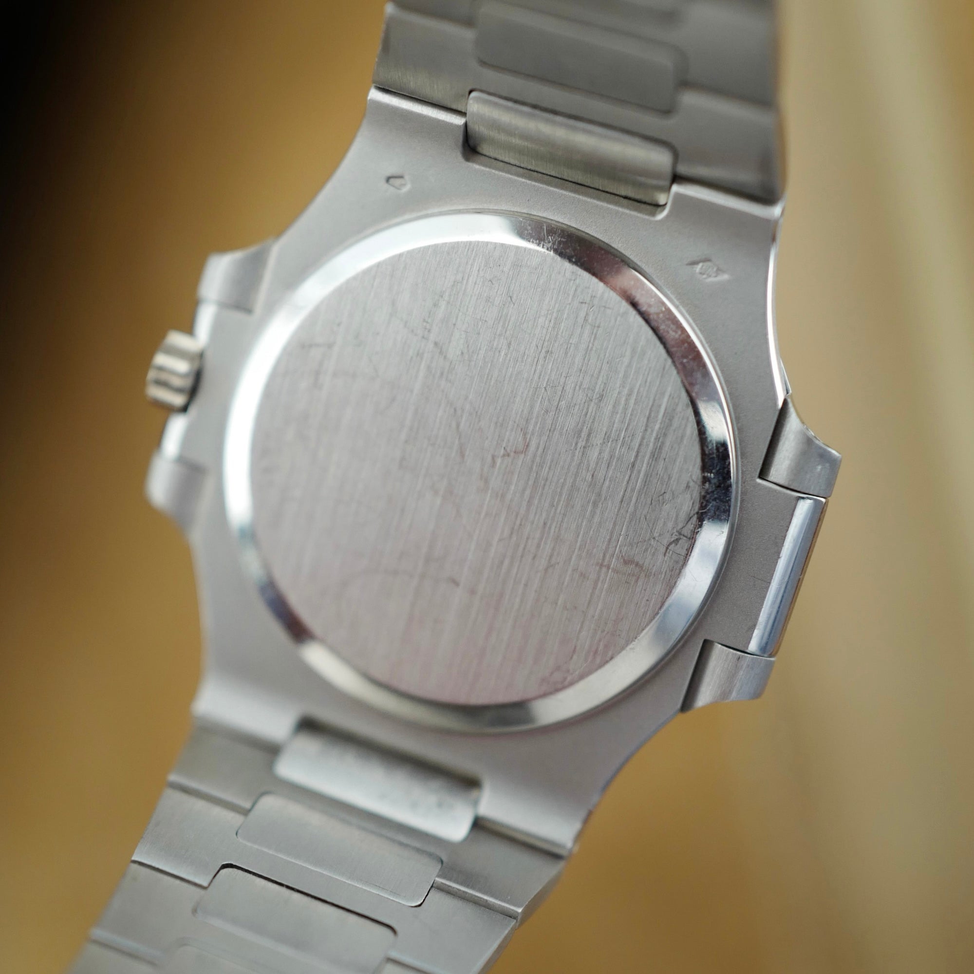 Patek Philippe Platinum Nautilus Watch Ref. 3800 with Original Box and Papers (New Arrival)