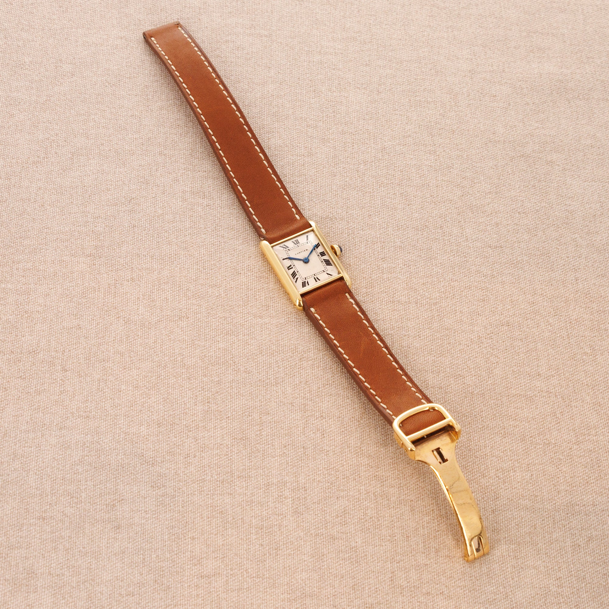Cartier Yellow Gold Tank Watch, European Watch & Clock from 1959