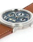 Audemars Piguet Platinum Skeleton Quantieme Perpetual Calendar Watch Ref. 25668