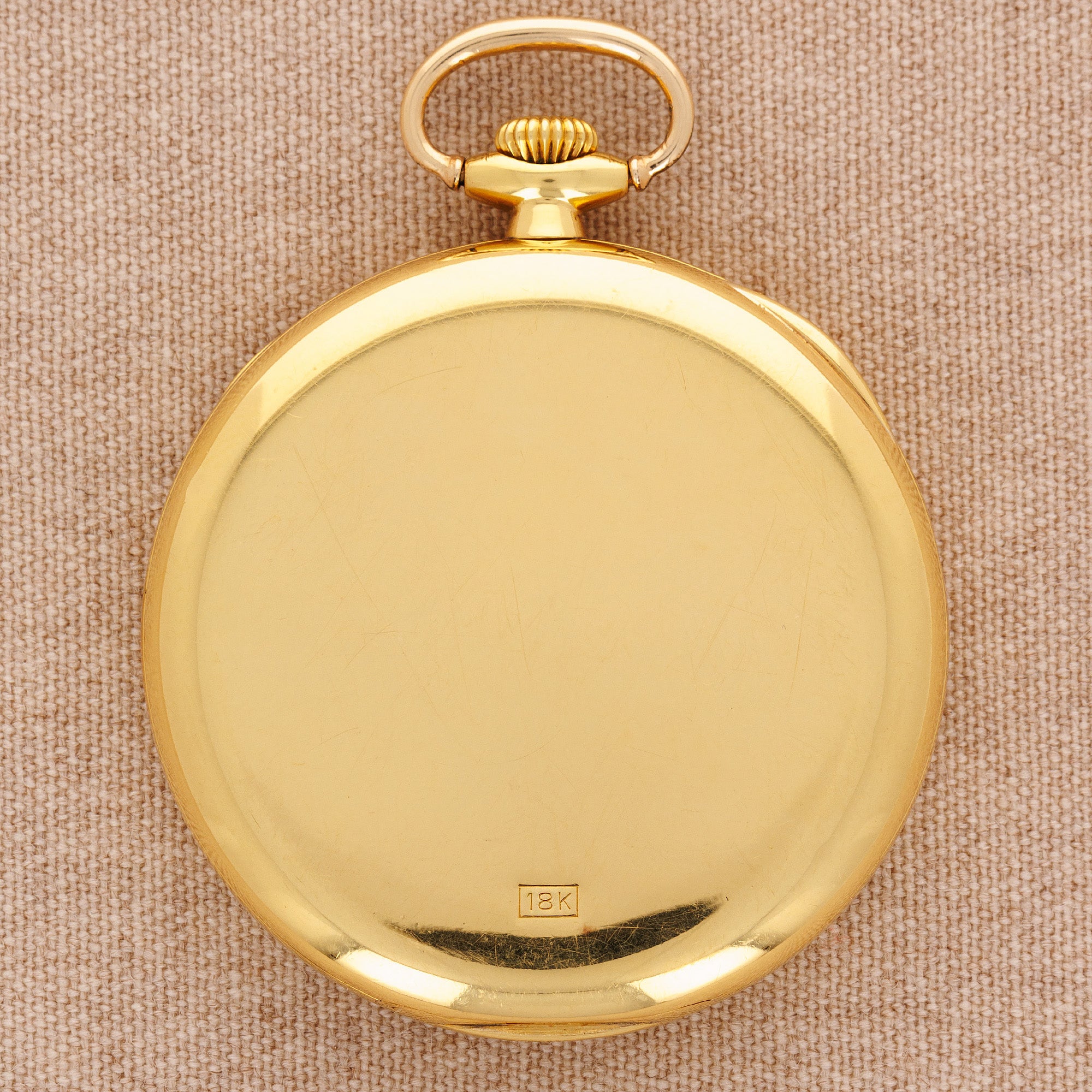 Patek Philippe Yellow Gold Pocket Watch Ref. 652 Retailed by Tiffany & Co.