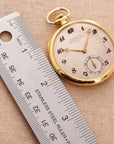 Patek Philippe Yellow Gold Pocket Watch Ref. 652 Retailed by Tiffany & Co.