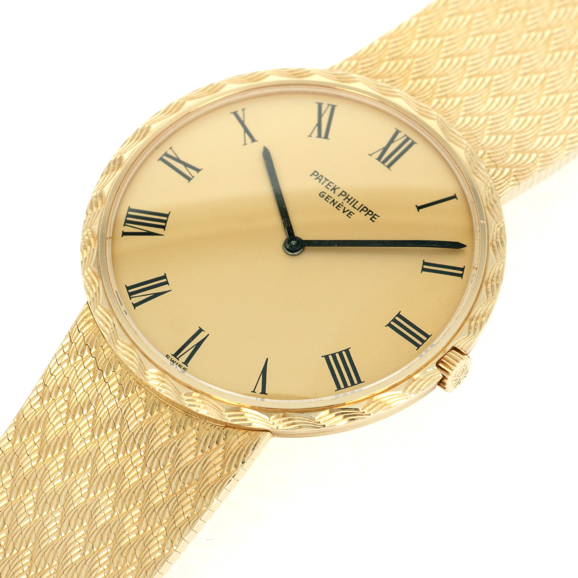 Patek Philippe - Patek Philippe Yellow Gold Bracelet Watch Ref. 3588 - The Keystone Watches
