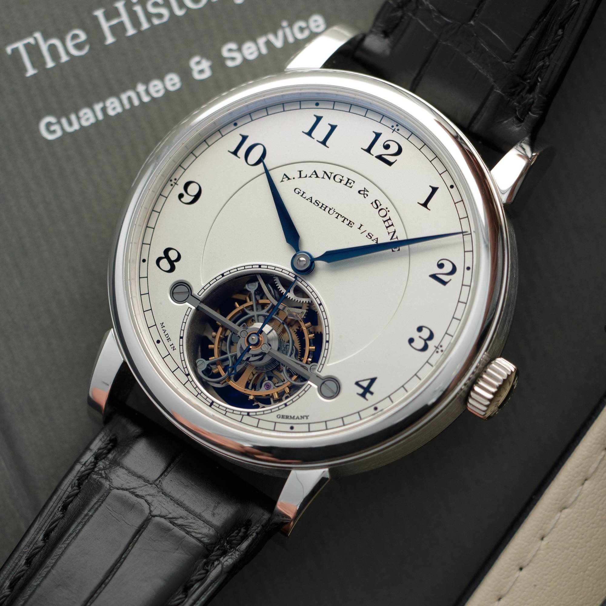 A. Lange & Sohne - A. Lange & Sohne Platinum 1815 Tourbillon Watch Ref. 730.025 - The Keystone Watches