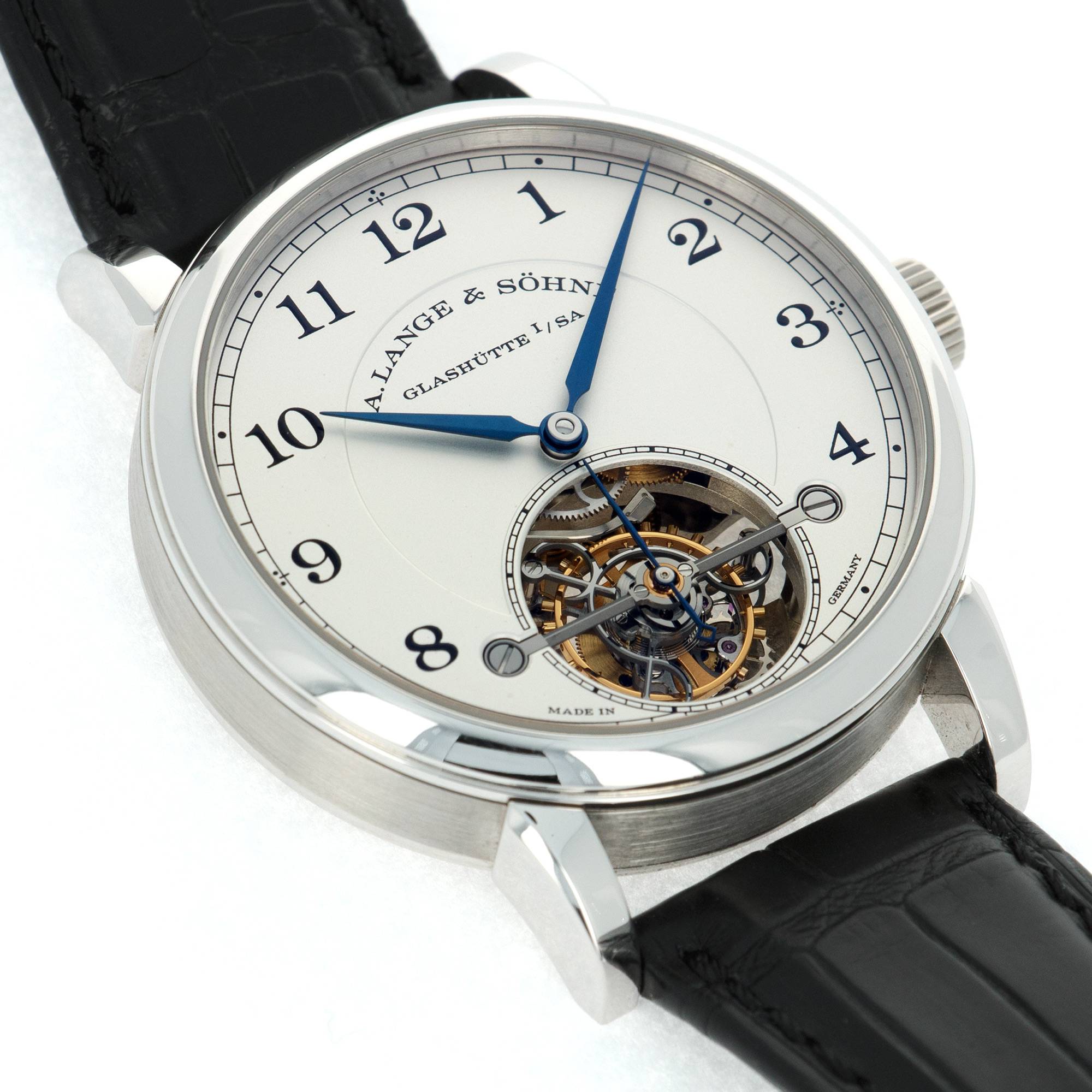 A. Lange & Sohne - A. Lange & Sohne Platinum 1815 Tourbillon Watch Ref. 730.025 - The Keystone Watches