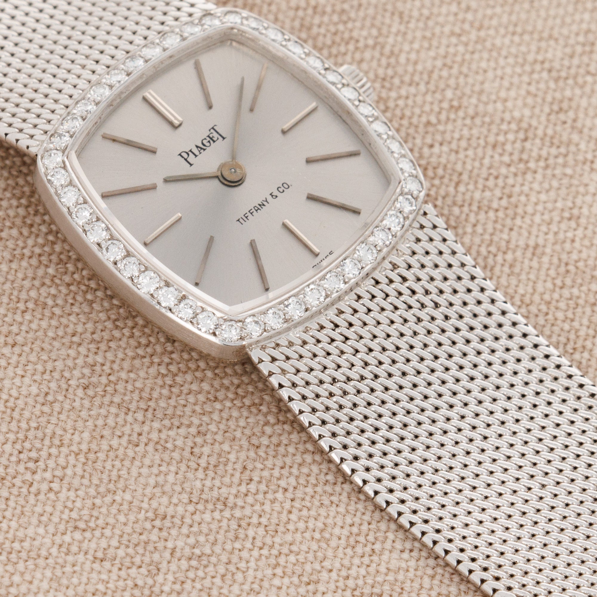 Piaget - Piaget White Gold Diamond Watch, Retailed by Tiffany & Co. - The Keystone Watches