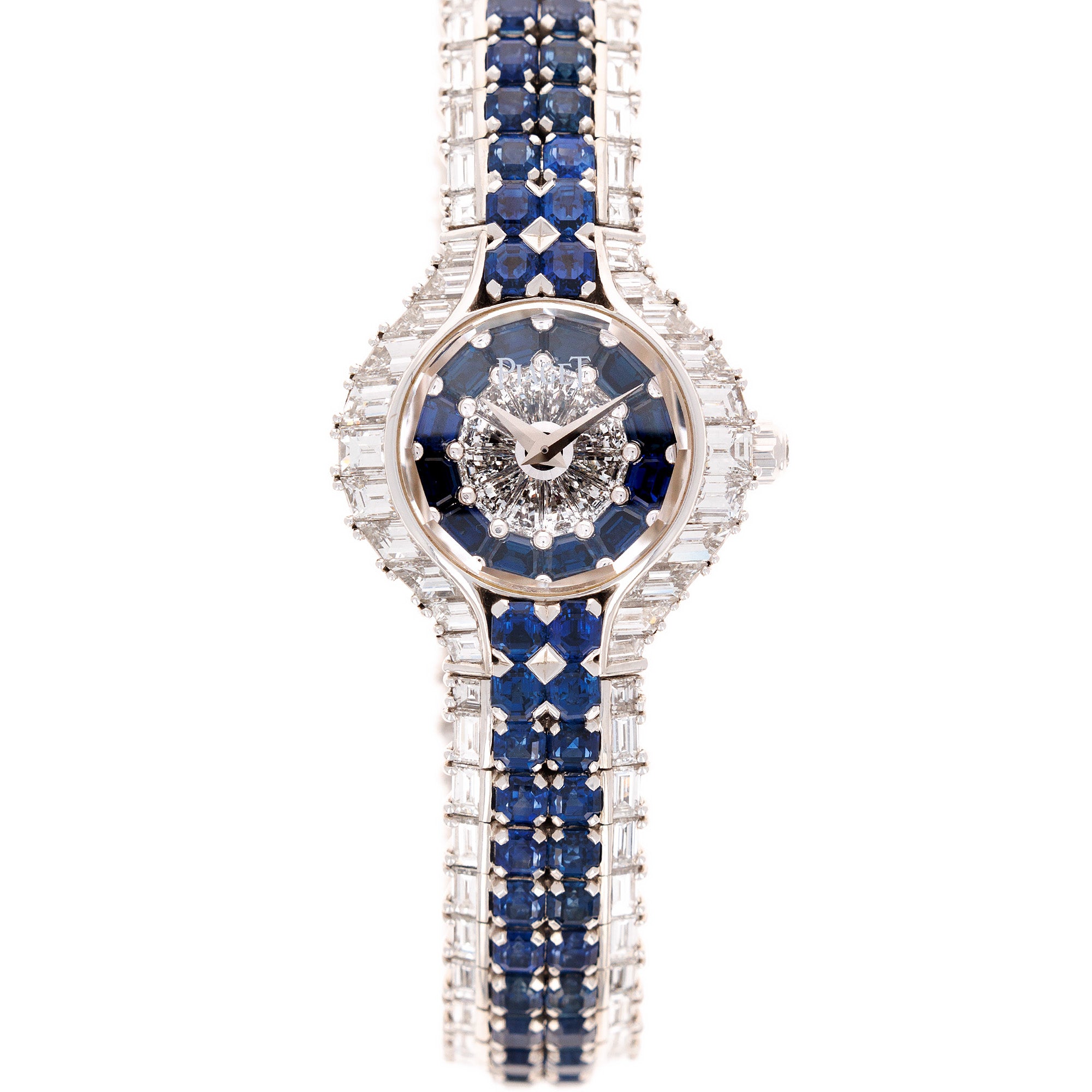 Piaget White Gold Diamond & Sapphire Watch Ref. 40030