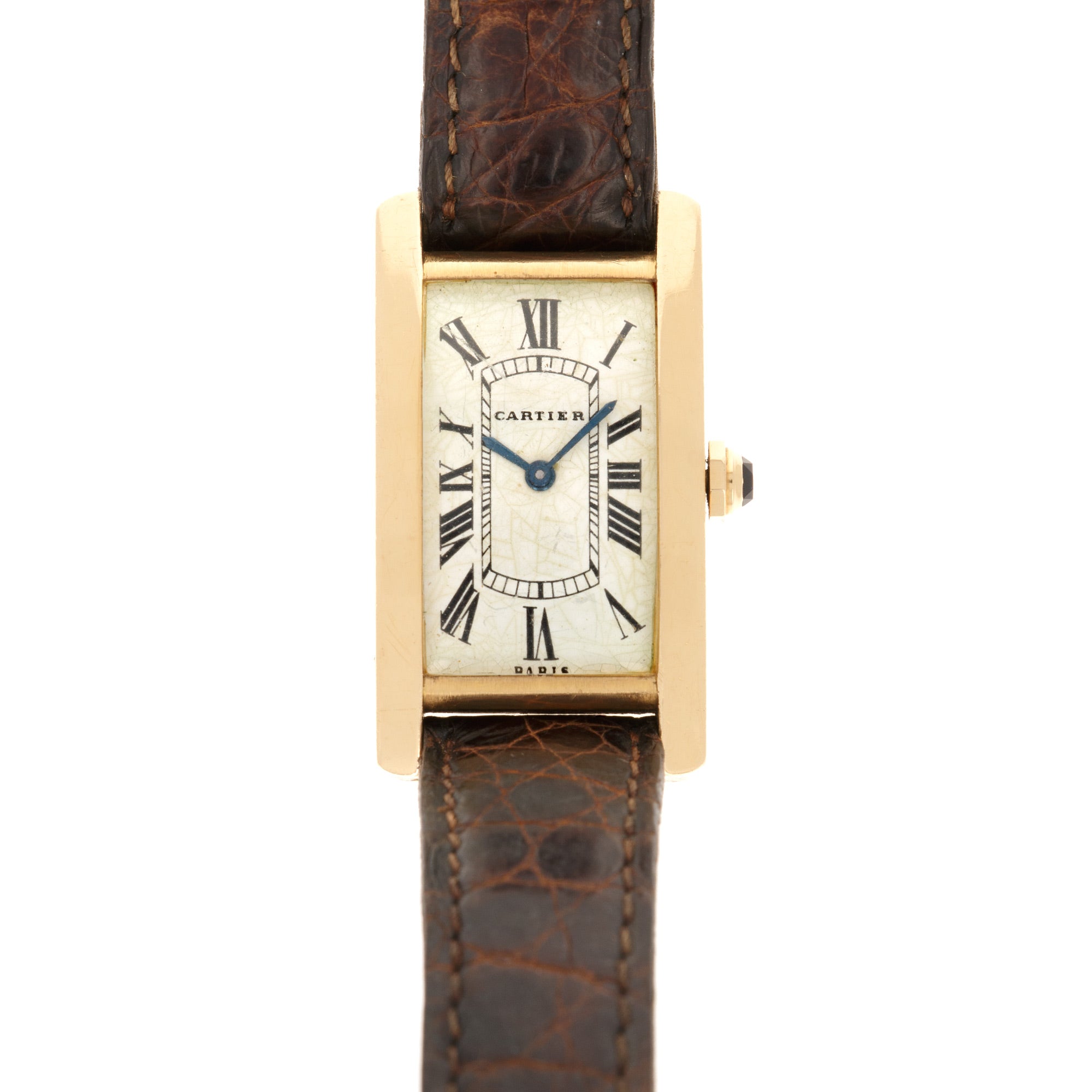 Cartier - Cartier Yellow Gold Tank Cintree - The Keystone Watches