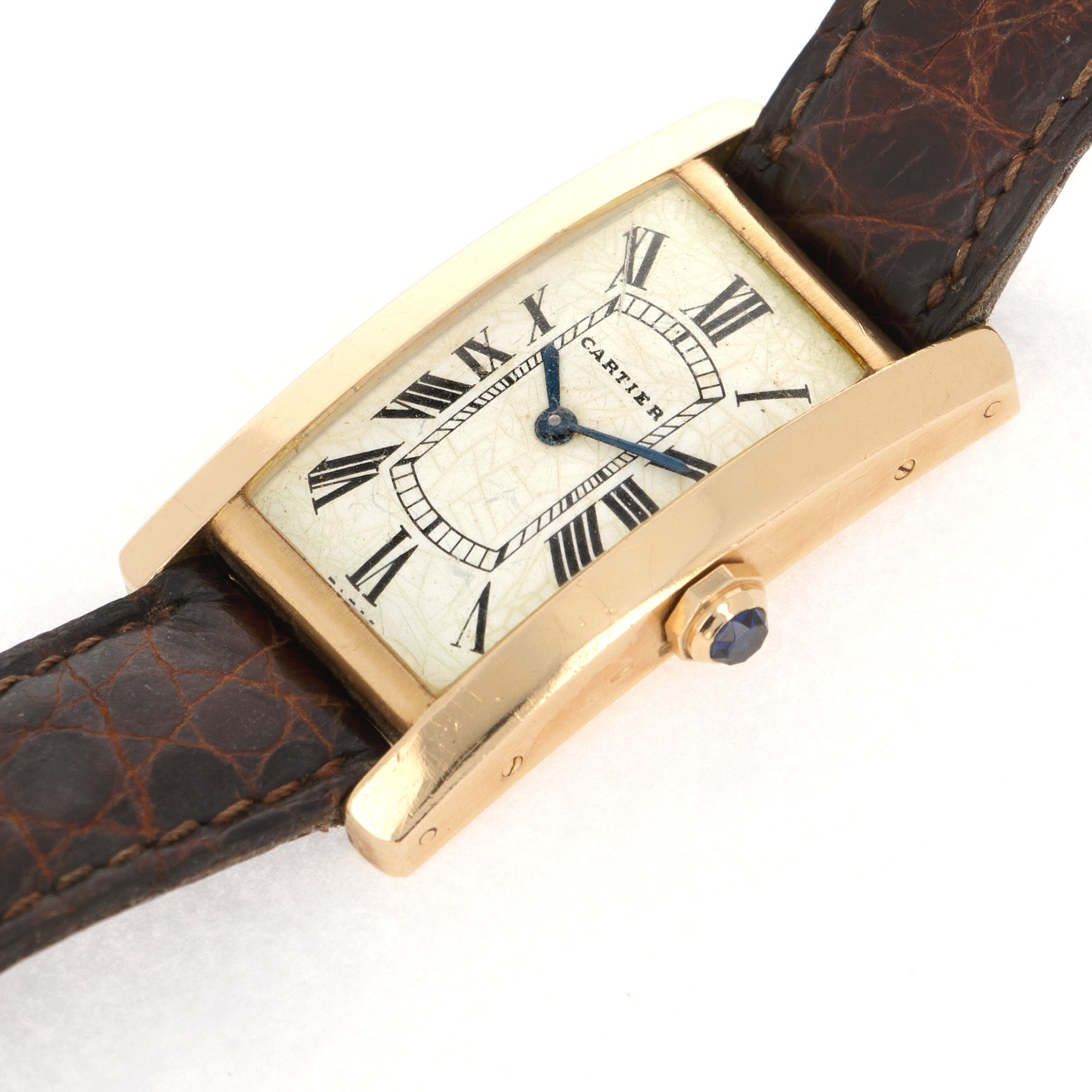 Cartier - Cartier Yellow Gold Tank Cintree - The Keystone Watches