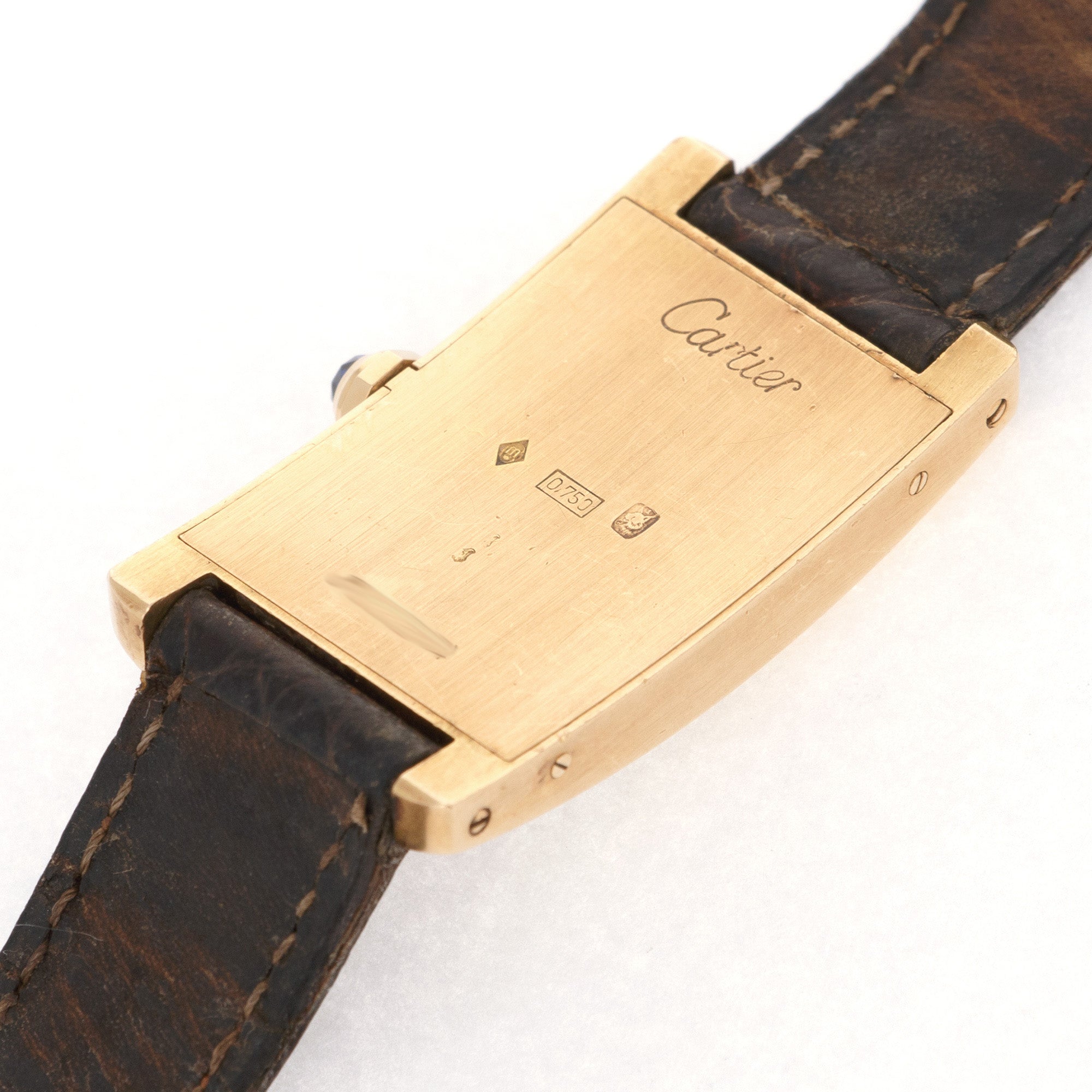 Cartier - Cartier Yellow Gold Tank Cintree - The Keystone Watches