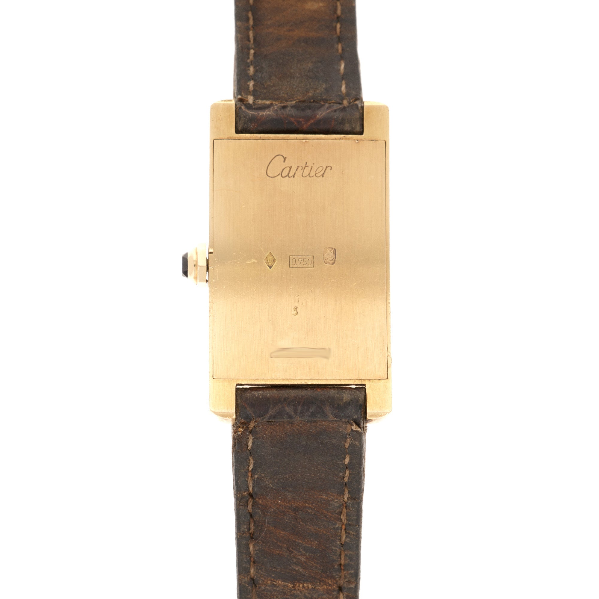 Cartier - Cartier Yellow Gold Tank Cintree - The Keystone Watches
