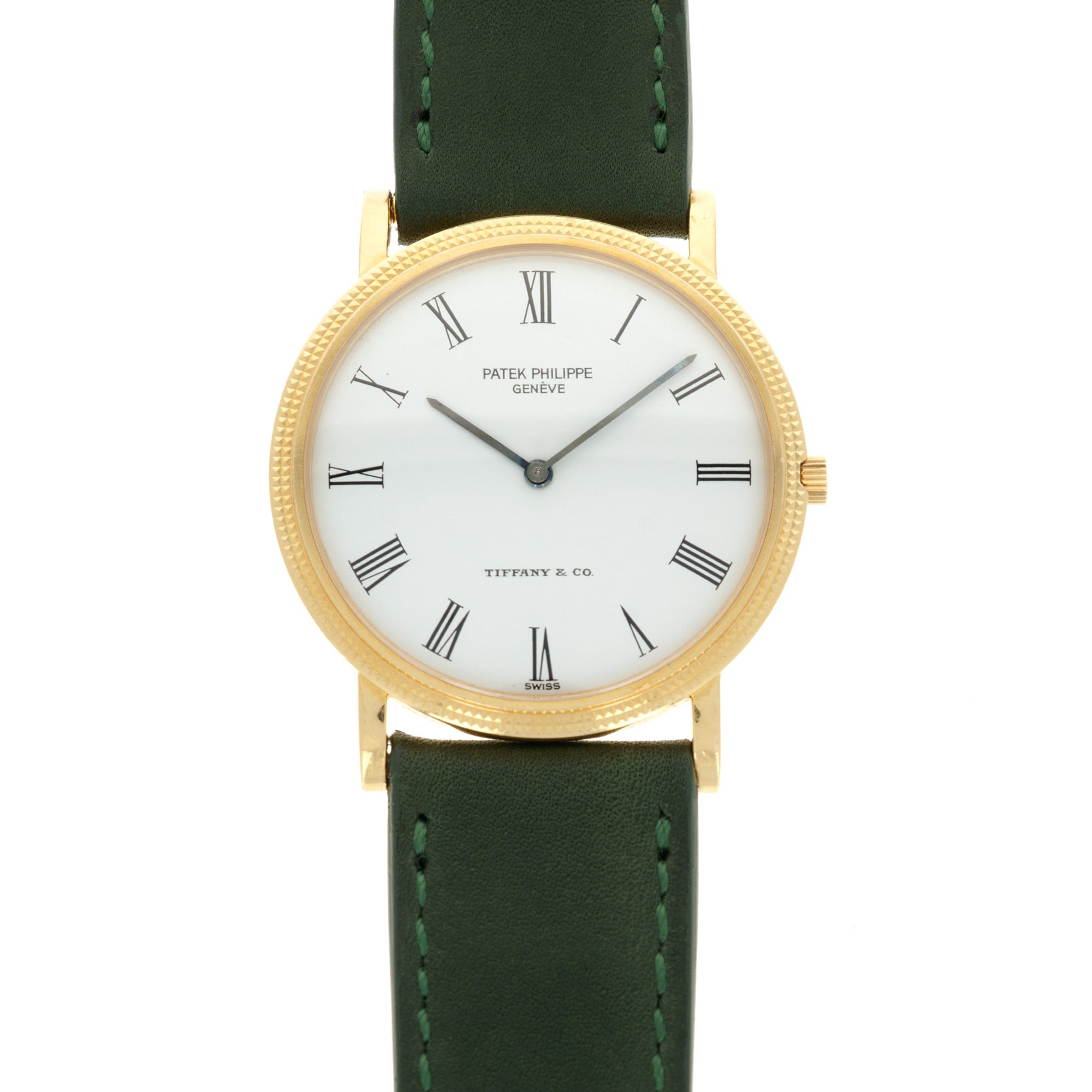 Patek Philippe Yellow Gold Calatrava Ref. 3520 Retailed by Tiffany