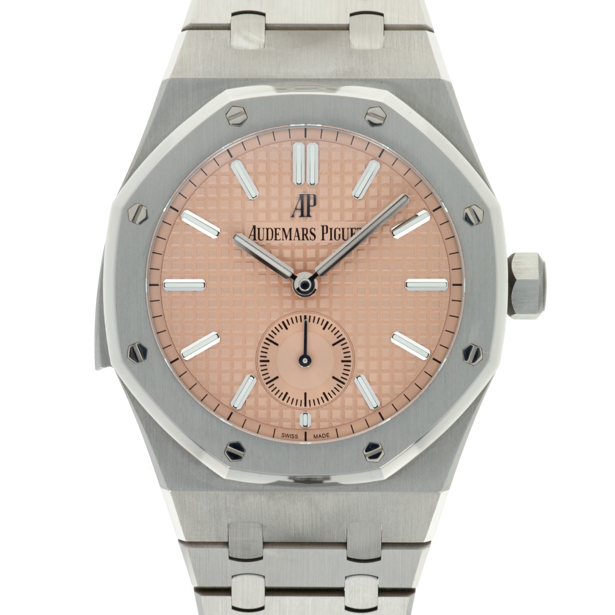 Audemars Piguet - Audemars Piguet Salmon Dial Royal Oak Minute Repeater Supersonnerie Ref. 26591 - The Keystone Watches