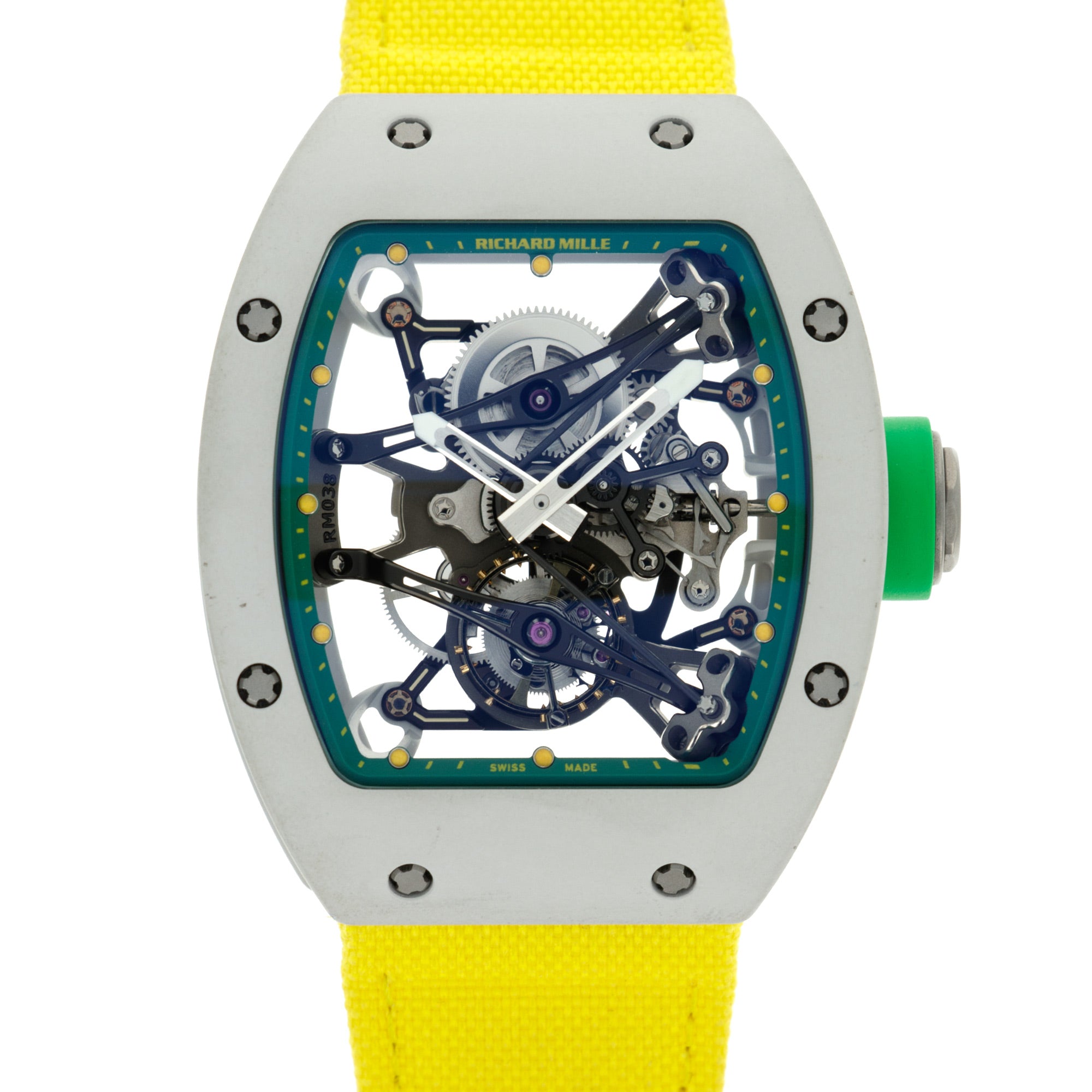 Richard Mille Olympic-Worn, Yohan Blake Tourbillon RM38 Prototype