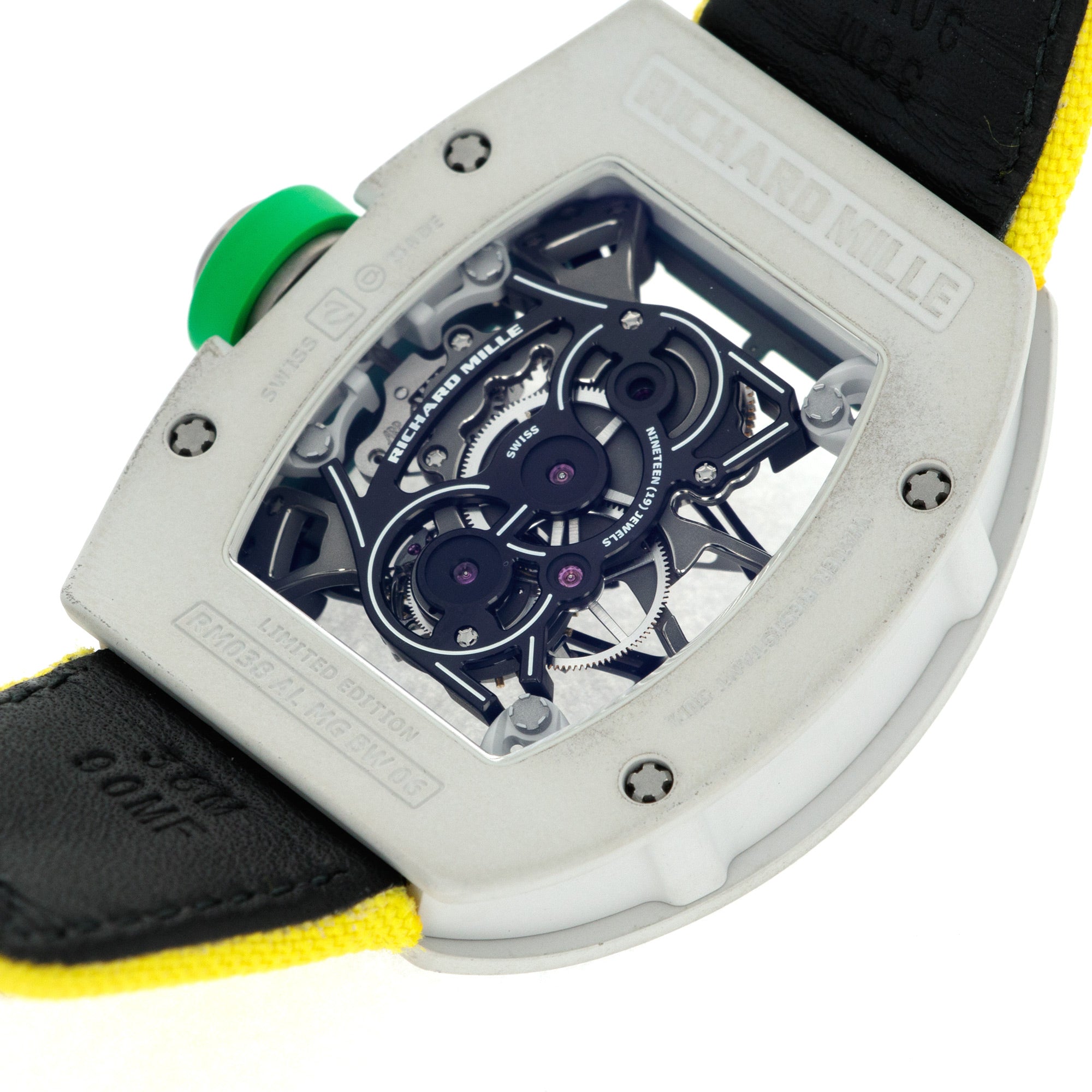 Richard Mille Olympic-Worn, Yohan Blake Tourbillon RM38 Prototype