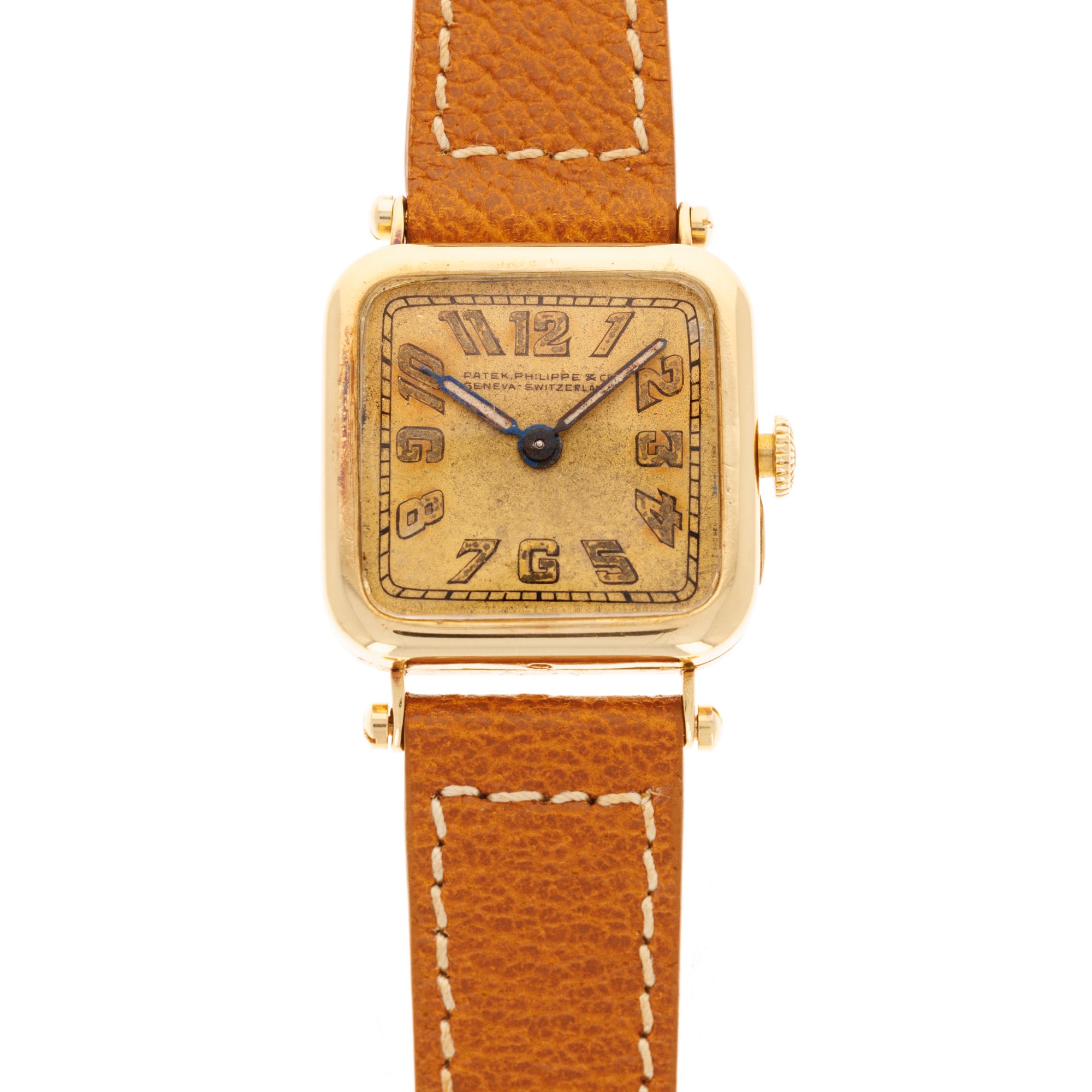 Patek Philippe - Patek Philippe Yellow Gold Square Watch Ref. 5 from 1920 - The Keystone Watches