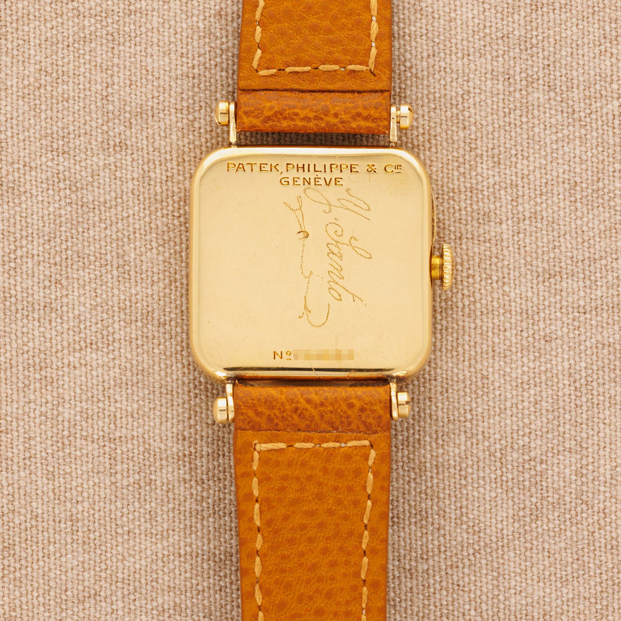Patek Philippe - Patek Philippe Yellow Gold Square Watch Ref. 5 from 1920 - The Keystone Watches