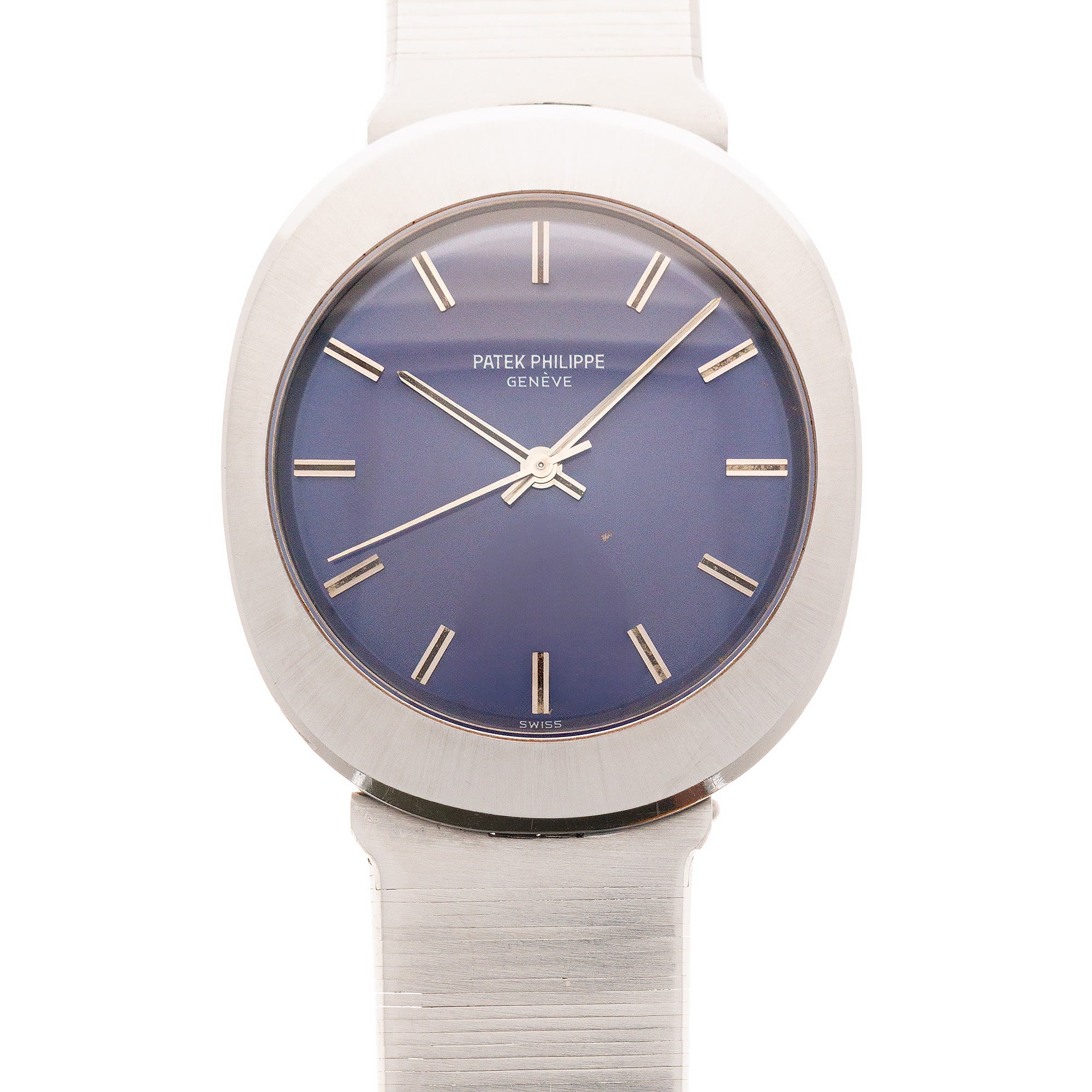 Patek Philippe Steel Automatic Backwind UFO Watch Ref. 3580