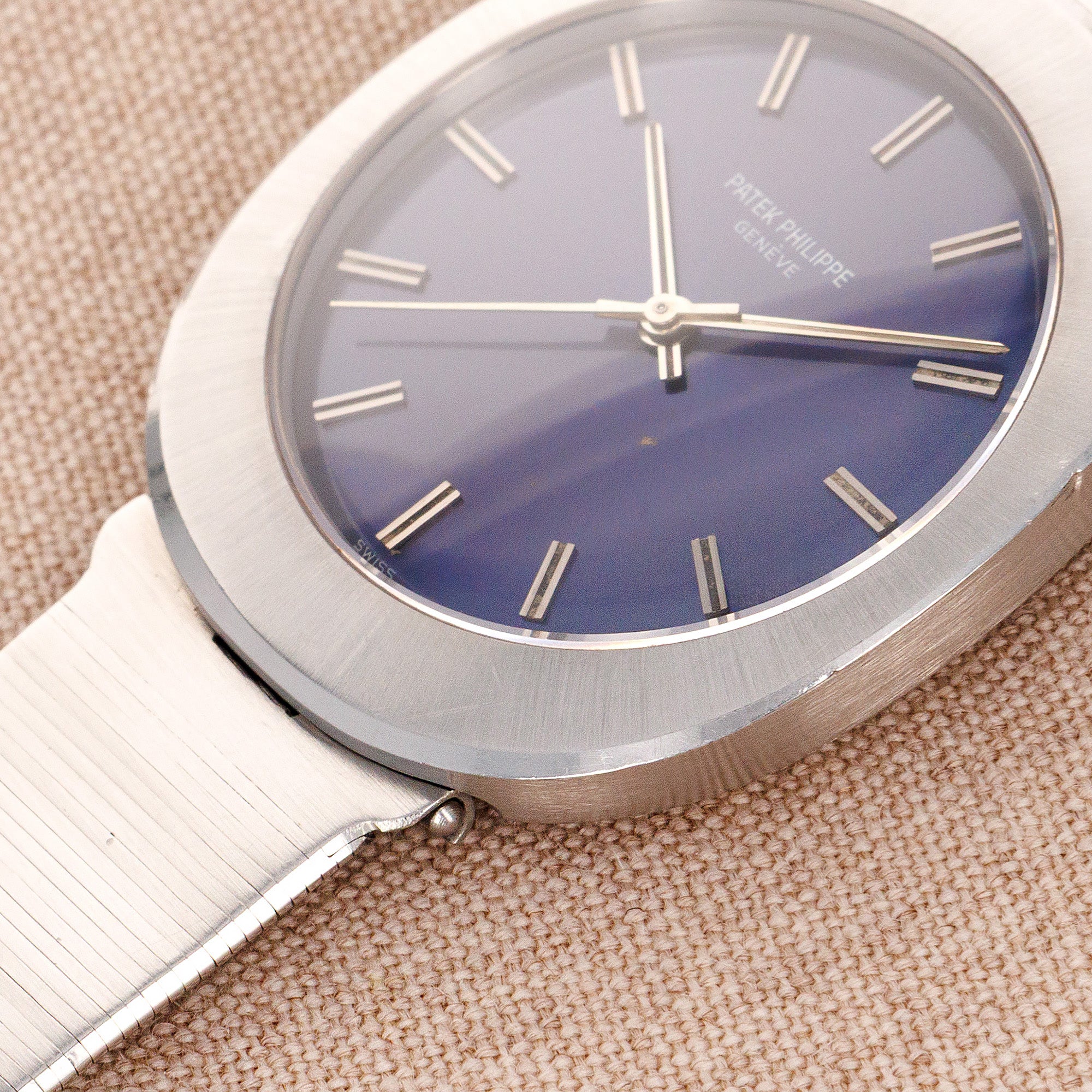 Patek Philippe Steel Automatic Backwind UFO Watch Ref. 3580