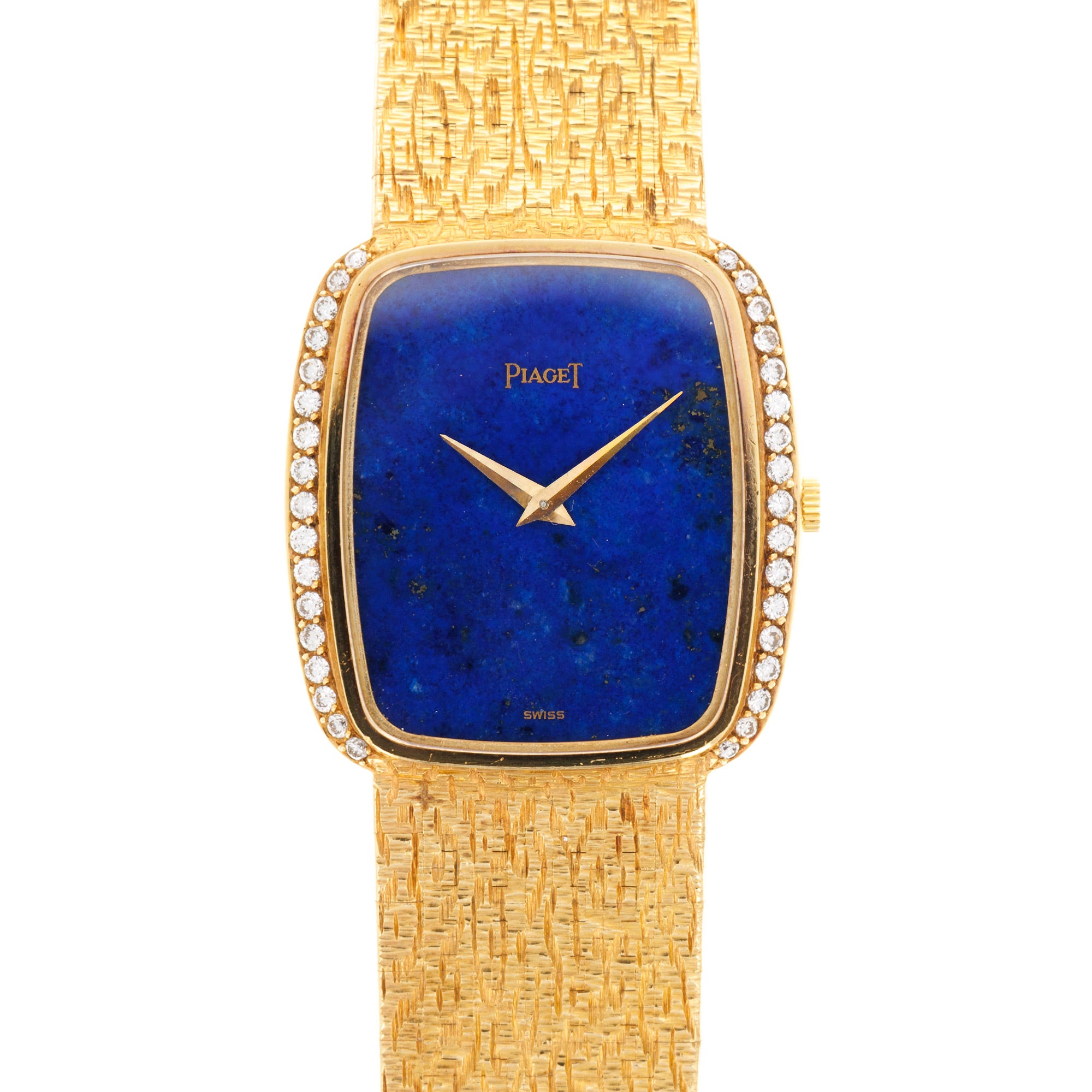 Piaget Yellow Gold and Lapis Watch