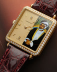 Audemars Piguet Yellow Gold Diamond Watch with Omani Ruler retailed by Asprey