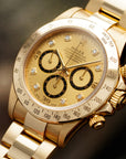Rolex Yellow Gold Zenith Daytona Ref. 16528 with Champagne Diamond Dial
