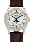Patek Philippe White Gold Sector Dial Annual Calendar Watch Ref. 5396