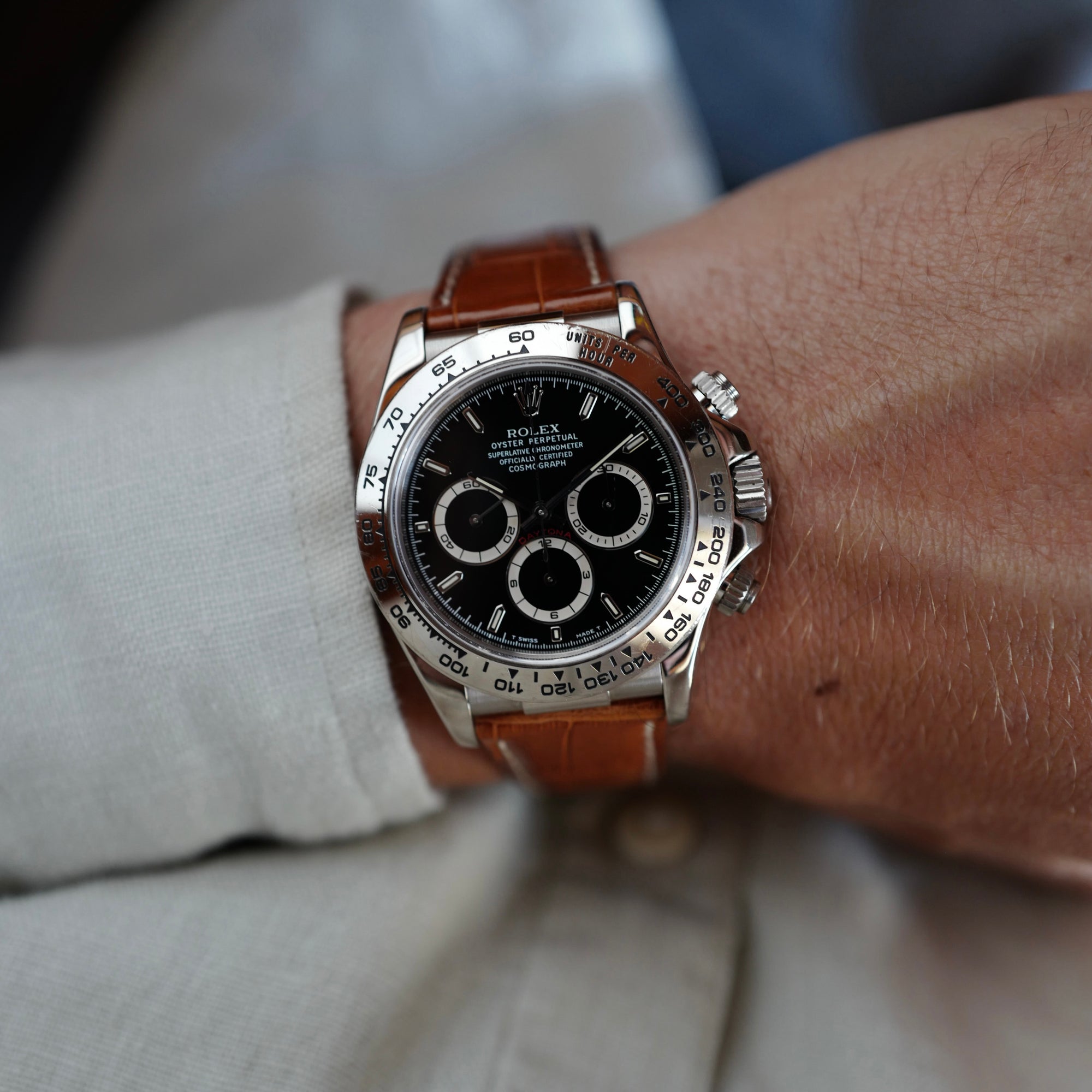 Rolex - Rolex White Gold Cosmograph Daytona Ref. 16519 - The Keystone Watches