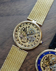 Patek Philippe Yellow Gold Skeleton Watch Ref. 3883