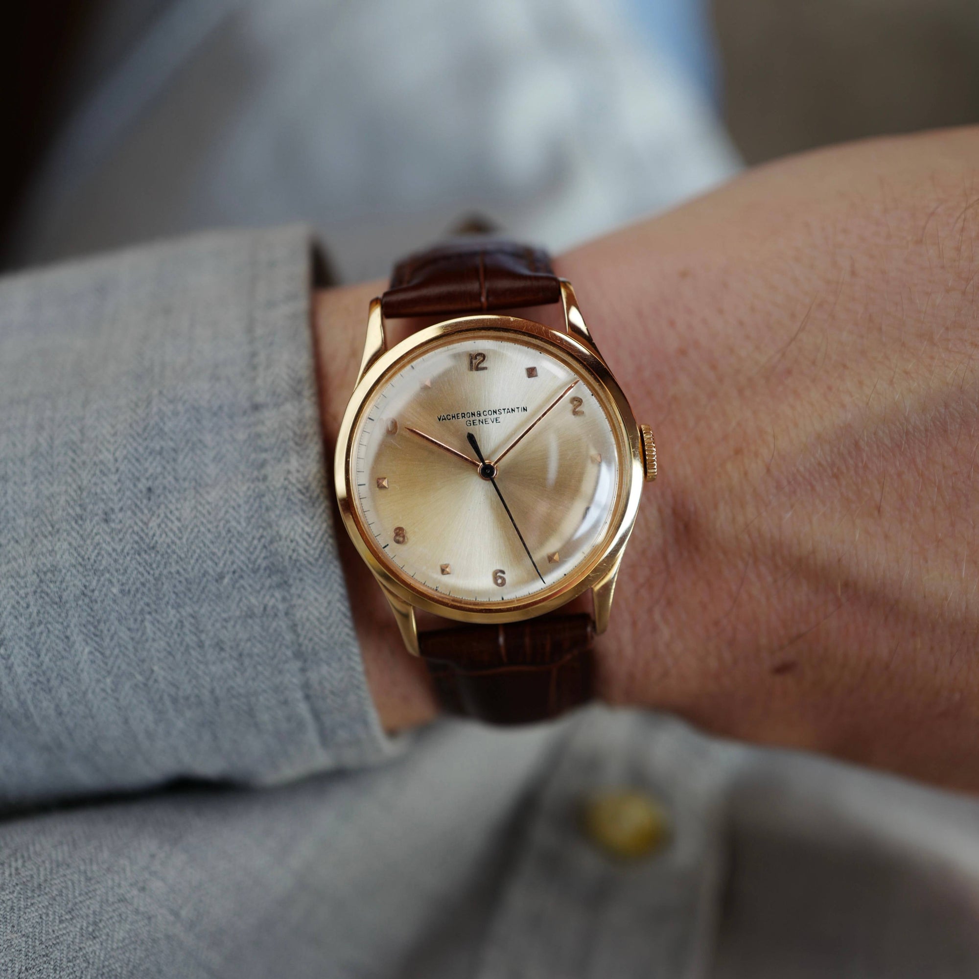 Vacheron Constantin - Vacheron Constantin Rose Gold Mechanical Watch - The Keystone Watches