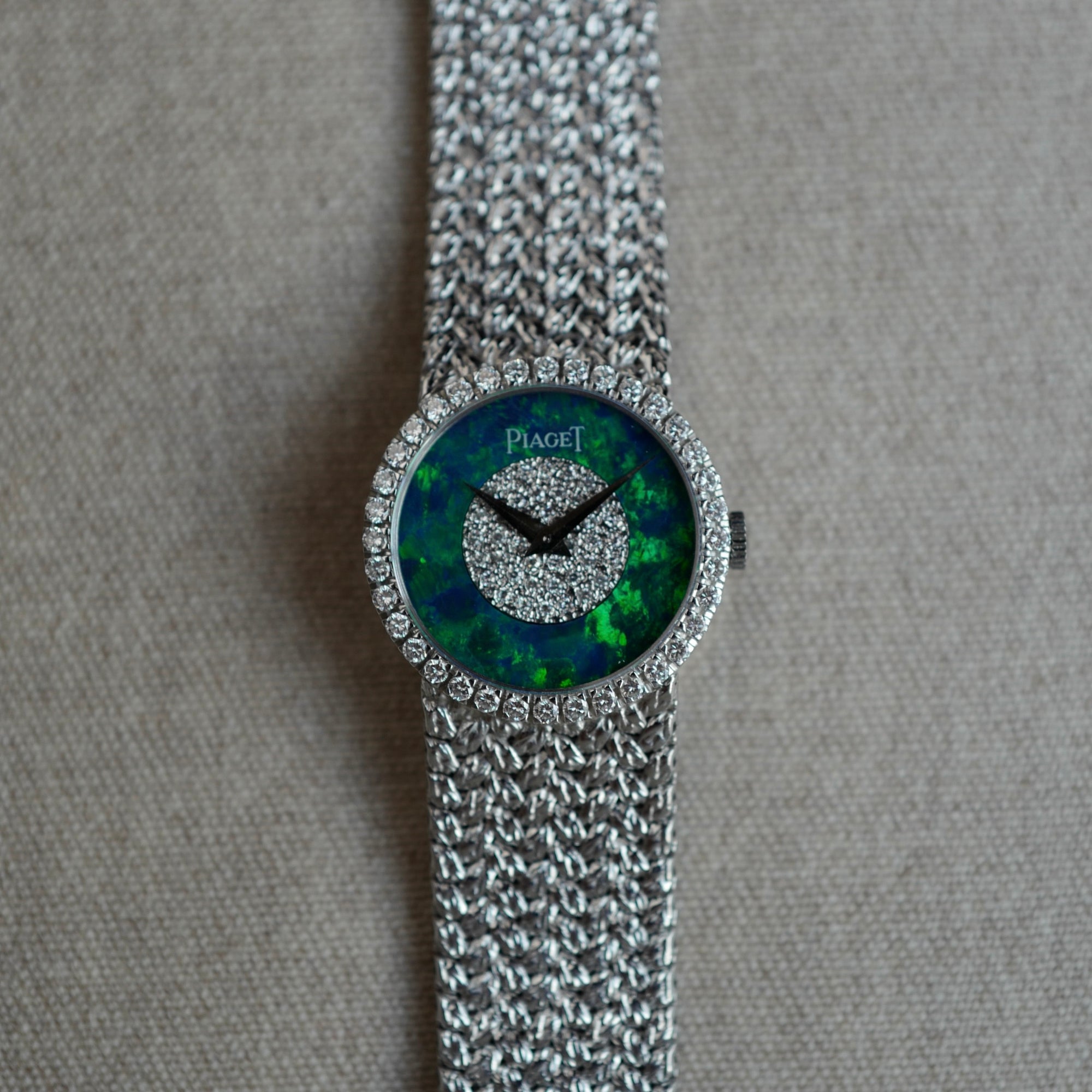 Piaget - Piaget White Gold Opal Diamond Ref. 9706D2 - The Keystone Watches