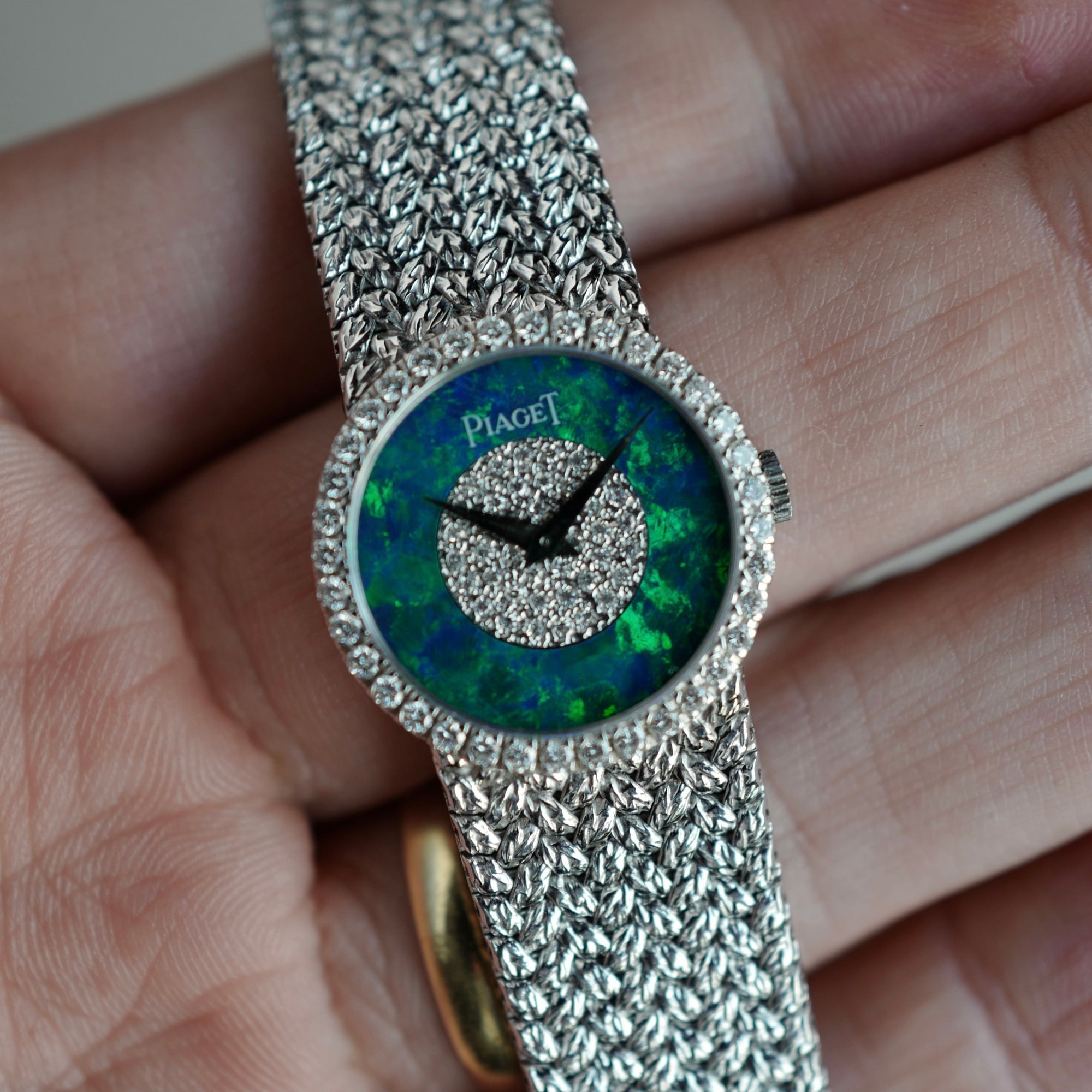 Piaget - Piaget White Gold Opal Diamond Ref. 9706D2 - The Keystone Watches