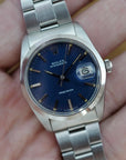Rolex - Rolex Steel Blue Oysterdate Ref. 6694 in New Old Stock Condition (New Arrival) - The Keystone Watches