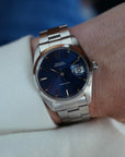 Rolex - Rolex Steel Blue Oysterdate Ref. 6694 in New Old Stock Condition (New Arrival) - The Keystone Watches