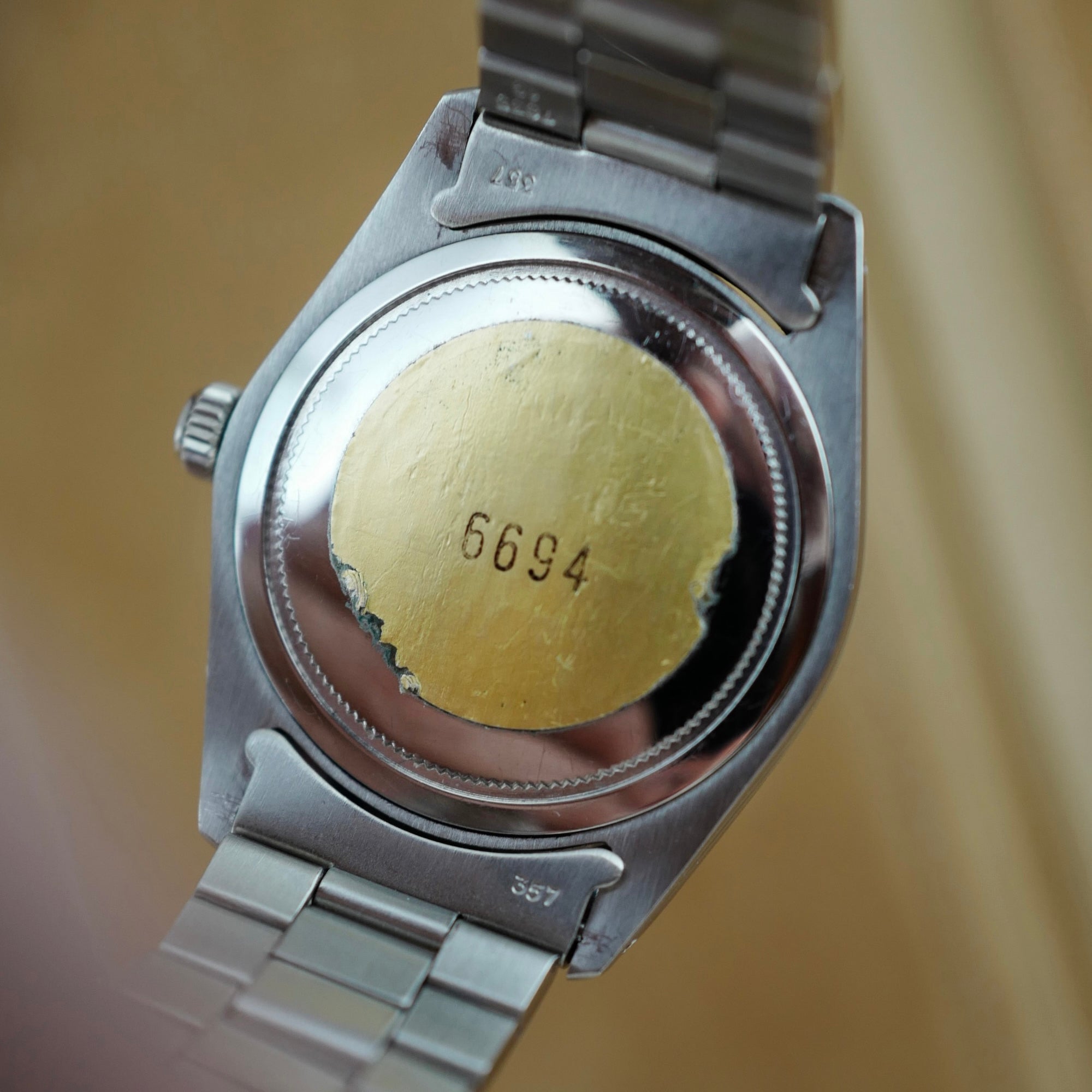 Rolex - Rolex Steel Blue Oysterdate Ref. 6694 in New Old Stock Condition (New Arrival) - The Keystone Watches